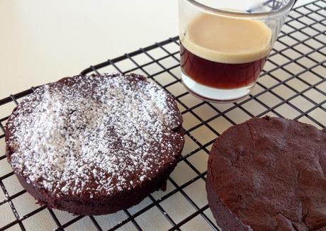 Tortine al cioccolato e caffè