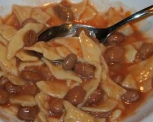 |⇨ Pappardelle con fagioli