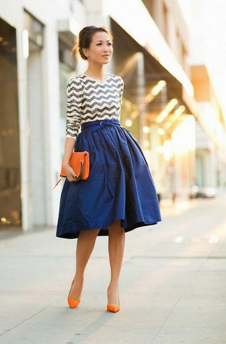 MIDI SKIRT # 2 - COLORS!