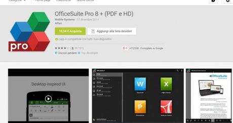 OfficeSuite Pro 8    PDF e HD    App Android su Google Play