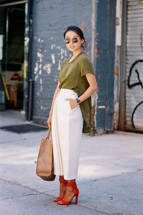 Trend: Come indossare i culotte pants