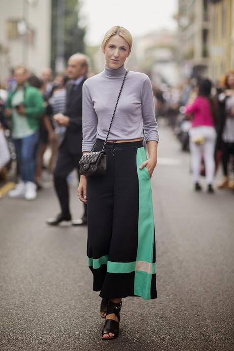 Trend: Come indossare i culotte pants