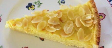 Crostata di riso, clementine e mandorle