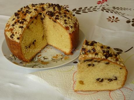 Veneziana di Simona, con cioccolata e uvetta