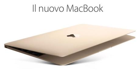 Da oggi è possibile acquistare il nuovo Macbook 