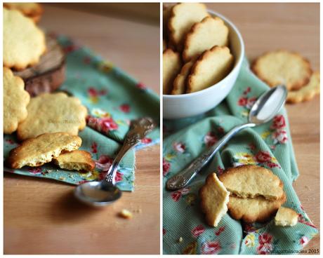 Biscotti croccanti con farina di ceci e riso | Crunchy cookies with chickpea and rice flour