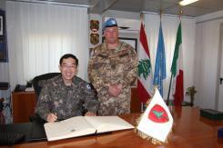 Libano/ Il Capo di Stato Maggiore dell’Esercito Ghanese e l’Head of Cimic OPS-Korean Joint Chief of Staff in visita al Sector West Unifil
