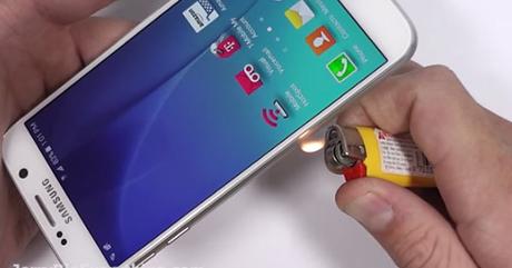 galaxy s6 con fuoco