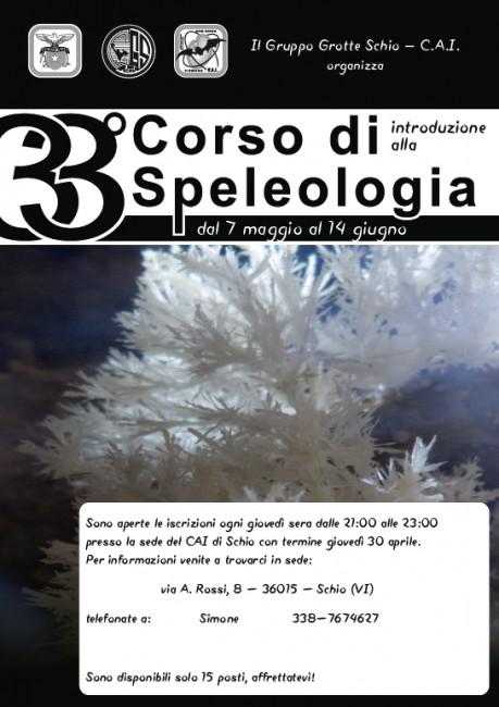 33° Corso d’Introduzione alla Speleologia GGSchio
