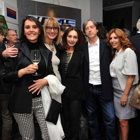 Da sx Anna Pampana, Francesca Barbi Marinetti, Maria Rosaria Omaggio, Gianpaolo Conti e Tina Vannini