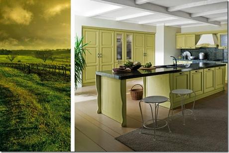 arredamento - cucine classiche - campagna - tinte pastello - Canova-malva-1-1