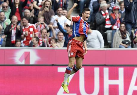 Bayern Monaco-Eintracht Francoforte 3-0: magia di Lewandowski, poi monologo bavarese