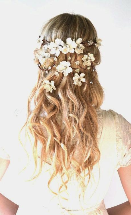 Beauty: flowers on your head