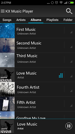 music player android