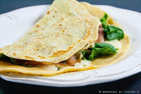 Crêpes integrali light senza burro / No butter & whole-wheat crêpes