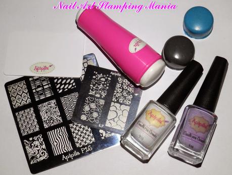 Apipila - Stamper And Stamping Polishes... Swatches And Review