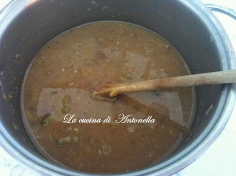 Minestrone con maltagliati al rosmarino