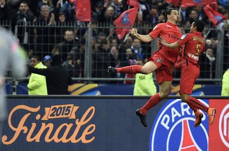 Bastia-Psg 0-4: Ibrahimovic magia, il Psg vince la coppa