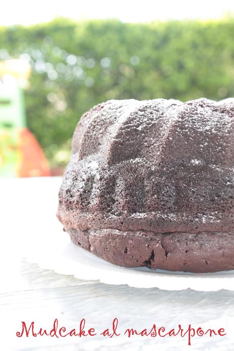 Mudcake al cioccolato al mascarpone (e senza burro)