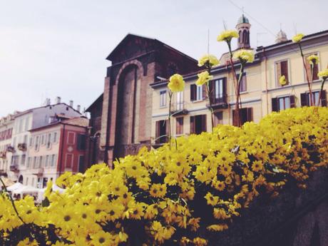 La domenica perfetta: sole, cielo blu, e Navigli in fiore!