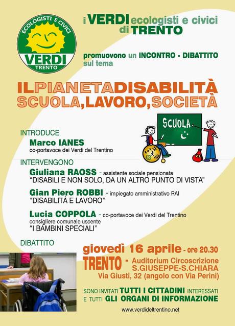 INCONTRI DELLA SETTIMANA: 4 INCONTRI FINO A LUNEDI 20 APRILE INCLUSO!