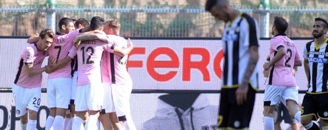 RITORNO ALLA VITTORIA: UDINESE-PALERMO 1-3