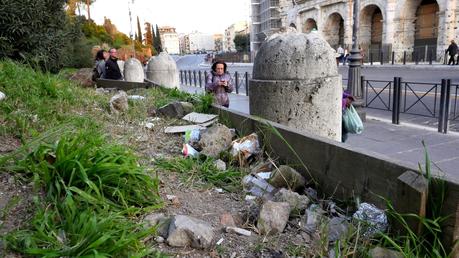 36 foto dall'area del Colosseo che dovrebbe ospitare i milioni di turisti in arrivo per il Giubileo. A dicembre mancano meno di 8 mesi