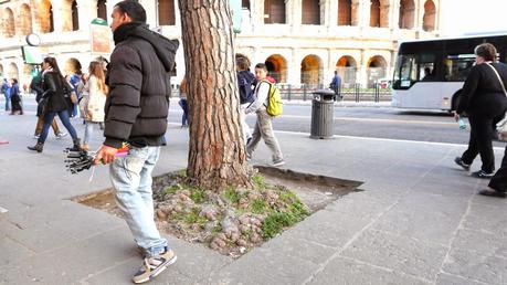 36 foto dall'area del Colosseo che dovrebbe ospitare i milioni di turisti in arrivo per il Giubileo. A dicembre mancano meno di 8 mesi