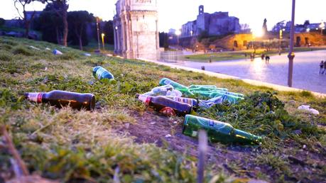 36 foto dall'area del Colosseo che dovrebbe ospitare i milioni di turisti in arrivo per il Giubileo. A dicembre mancano meno di 8 mesi