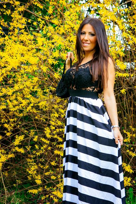 Spring and stripes are  everywhere