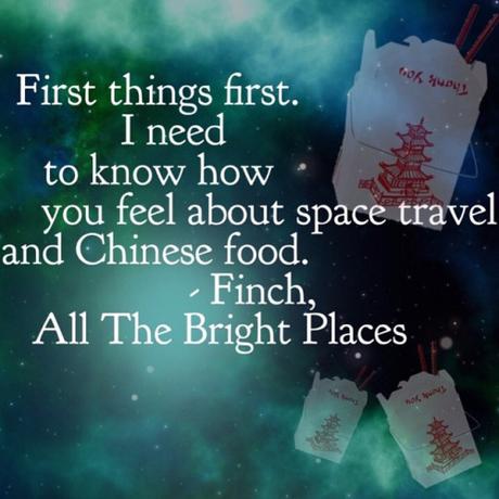 cosa ne pensi dei viaggi nello spazio e del cibo cinese?