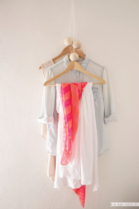 Restyle your hanger // Nuovo look all'appendiabiti