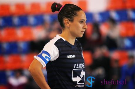 Giulia Lisi capitano dell'Olimpus calcio a 5 femminile, serie a 2014-2015