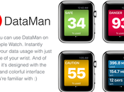 L’App DataMan monitorare traffico dati cellulare arriva Apple Watch