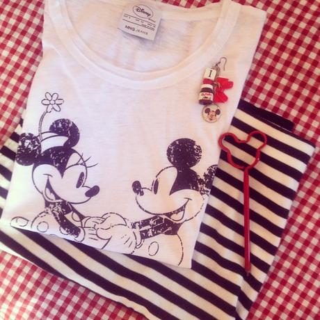 outfit righe topolino e minnie