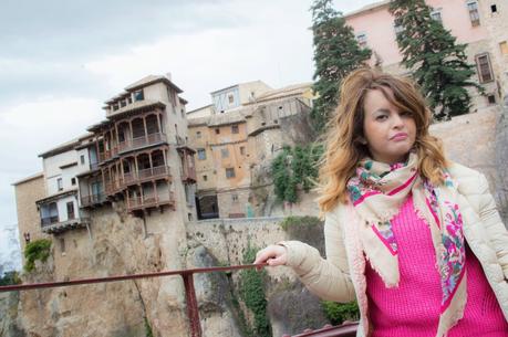 Pink style and curly hair