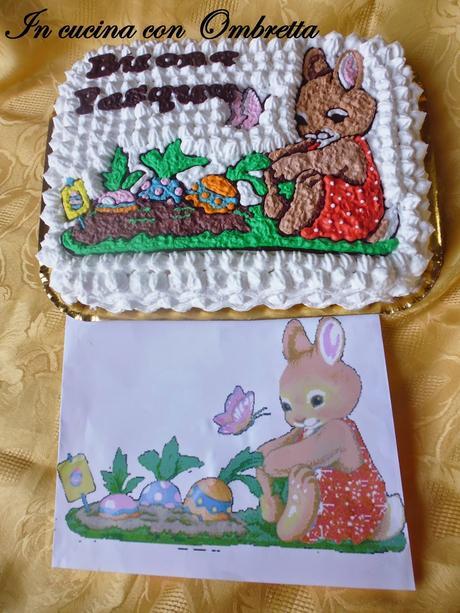 Torta coniglietto di Pasqua Torta coniglietto di Pasqua