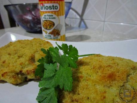 hamburger di merluzzo e salmone