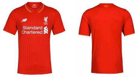 Liverpool, la nuova maglia di New Balance per il 2015-16