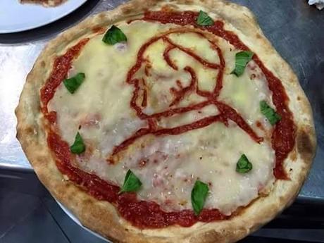 Pizze artistiche a Napoli