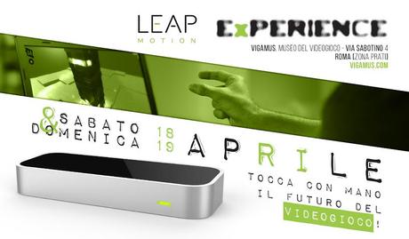 Il controller Leap Motion arriva al VIGAMUS