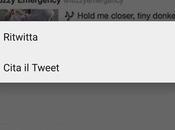 possibilità commentare tweet arriva anche Android