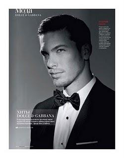 Adam Senn in Dolce & Gabbana su GQ Russia Marzo 2011