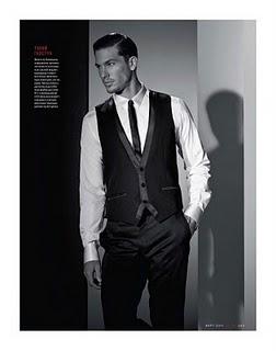 Adam Senn in Dolce & Gabbana su GQ Russia Marzo 2011