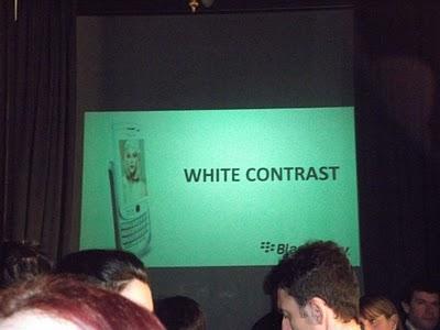 Evento Blackberry e Dior per il lancio del BlackBerry Torch 9800 White