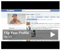 flip your profile in facebook