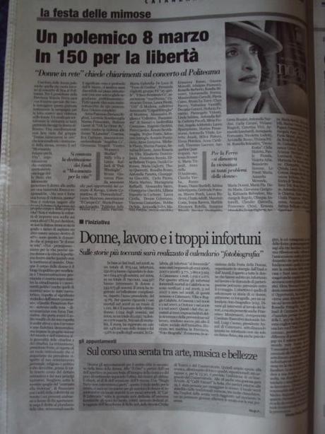 Il nostro forte dissenso, sul giornale.