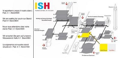 Invito ISH 2011 Cristina Rubinetterie