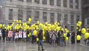 Chicago: un flash-mob cattolico invade la manifestazione abortista