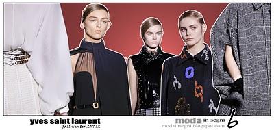 Le pagelle: YVES SAINT LAURENT FALL WINTER 2011 2012